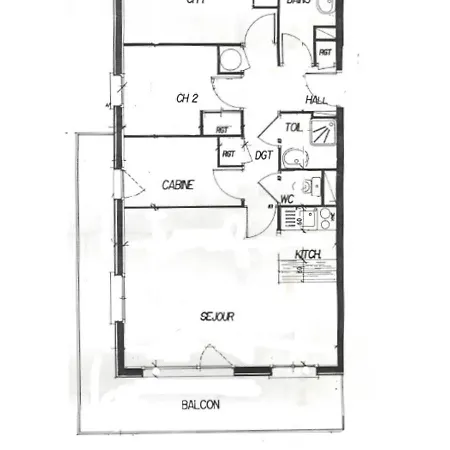 Chaleureux 4 Pieces, 8 Pers, Aux Pieds, Balcon, Reberty 1850, Les Menuires - Fr-1-452-81 * Saint-Martin-de-Belleville